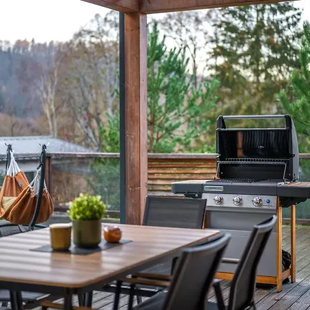 Modern Nature Retreat W Pool, Ps5 & Hot Tube Sázava