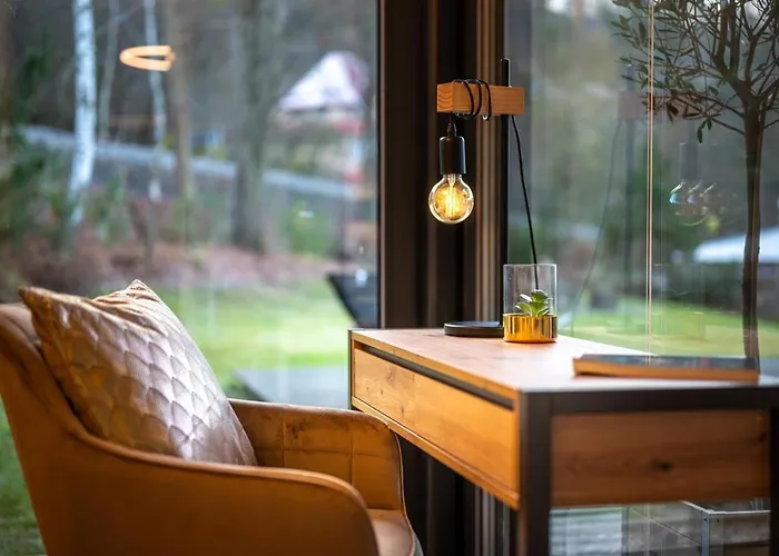 Modern Nature Retreat W Pool, Ps5 & Hot Tube Holiday home *